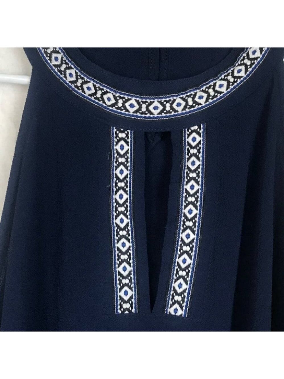 NAVY Blue Sleeveless Tank Top Size M - Picture 2 of 5